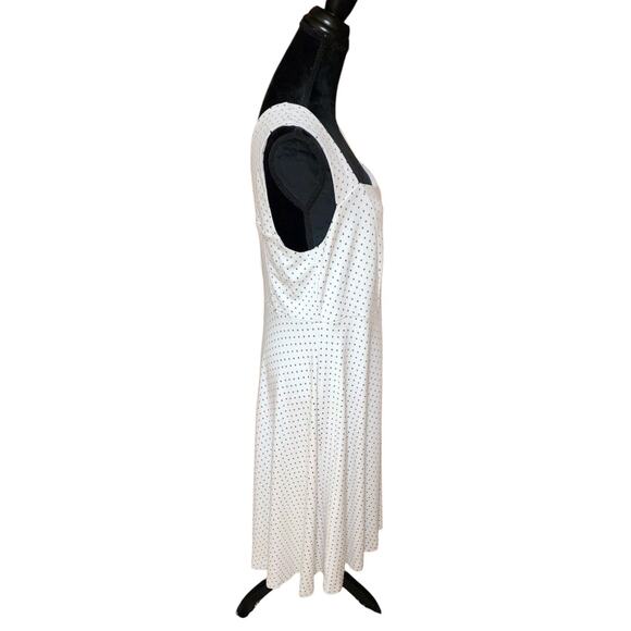 Torrid White Polka Dot Swing Sweetheart Plus Size 16 Vintage Inspired Dress - Picture 3 of 6